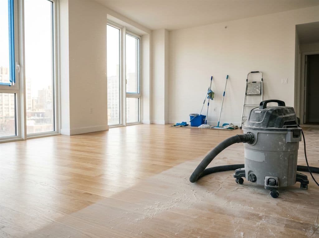 Limpieza de fin de obra en una vivienda reformada en O Salnés
